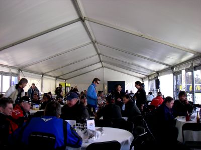 Phillip Islad Grand Prix Corporate Tent