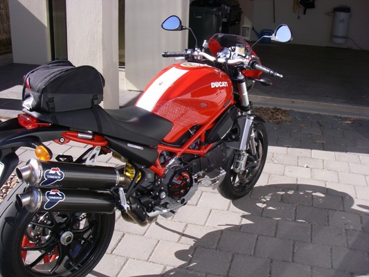 ducati monster bags